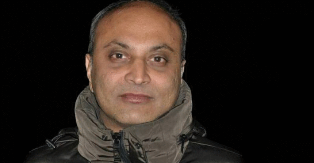 Sohail Rekhi: Life, Wife, Work and beyond Bollywood A man with a black background name Sohail Rekhi