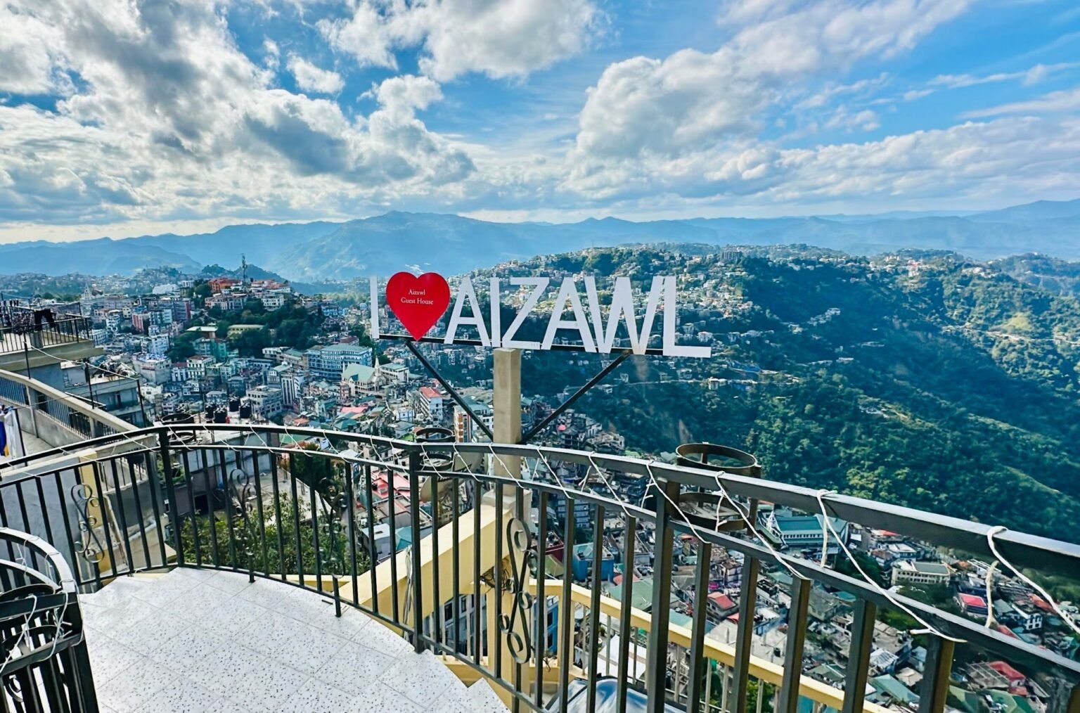 Aizawl: Everything about Culture, Hills, and the Spirit of the Mizo Highlands selfie point of Aizawl