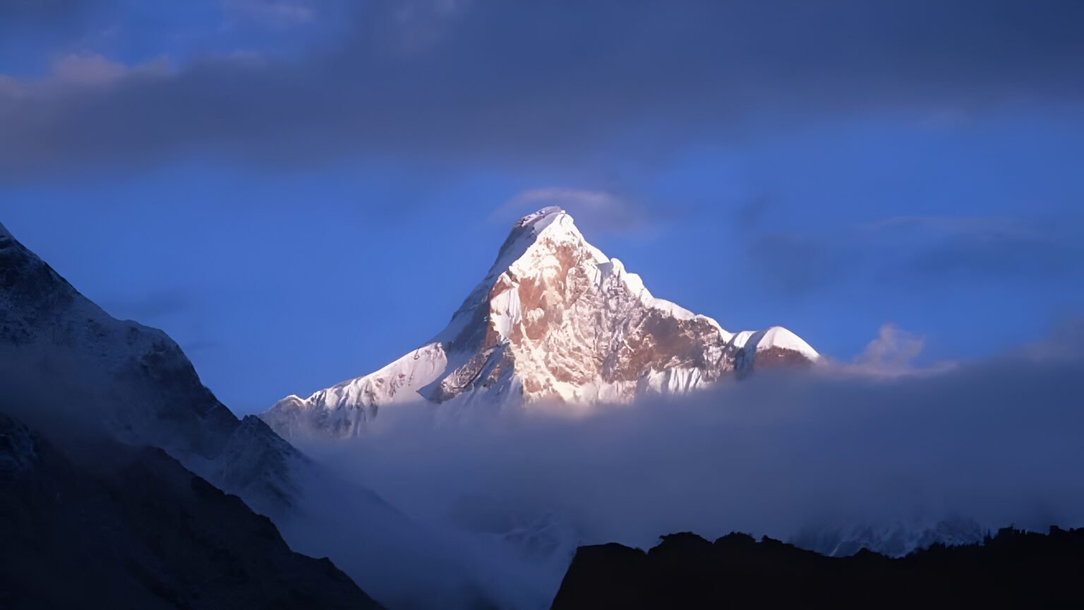 High altitude of Hardeol Mountain