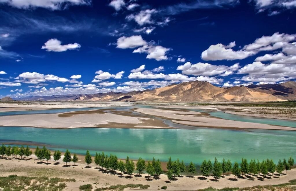 Some course of Brahmaputra River