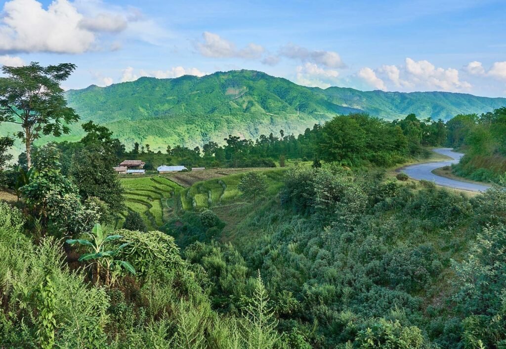 Some scenery view of Moirang
