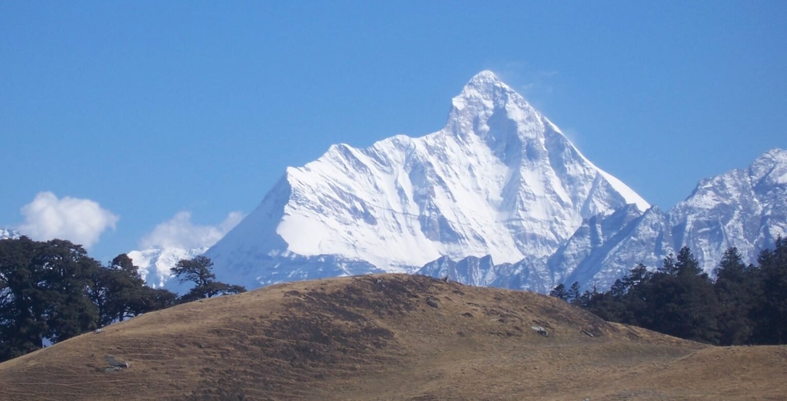 Peak of Nanda Devi Mountain