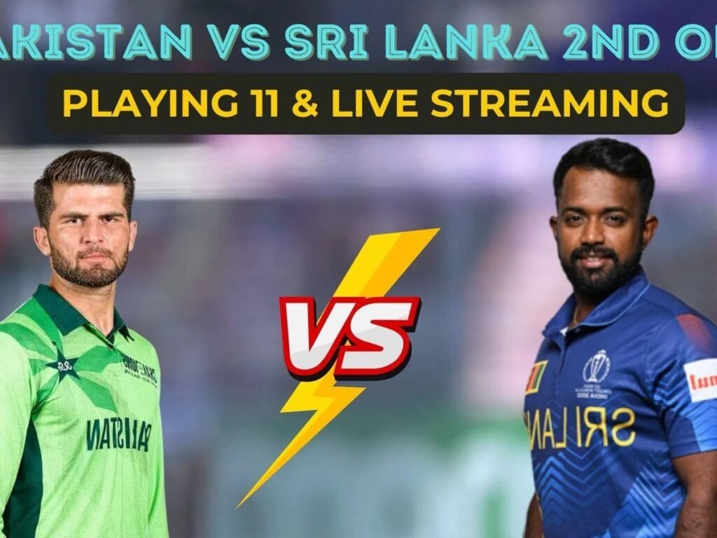 Pakistan vs Sri Lanka 2nd ODI